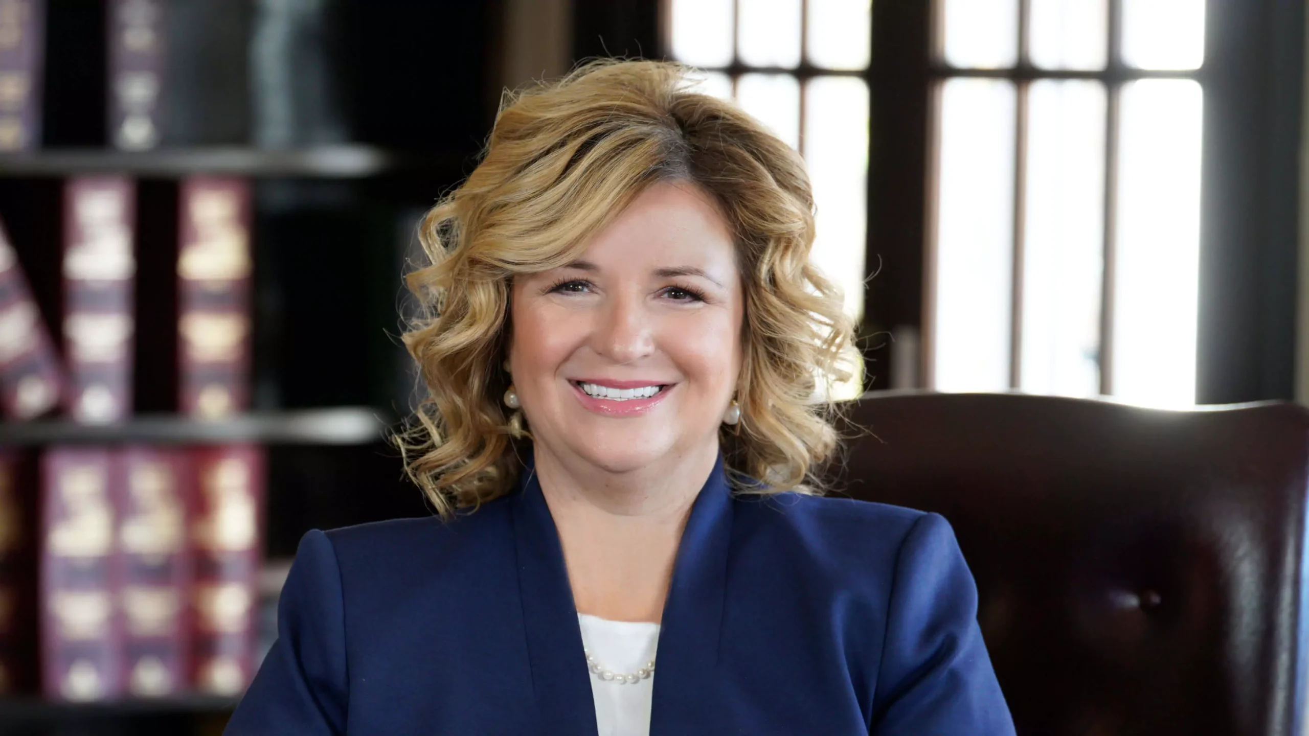 Portrait of Sabrena Olive Gillis, partner at Shaffer & Shaffer law firm in West Virginia.